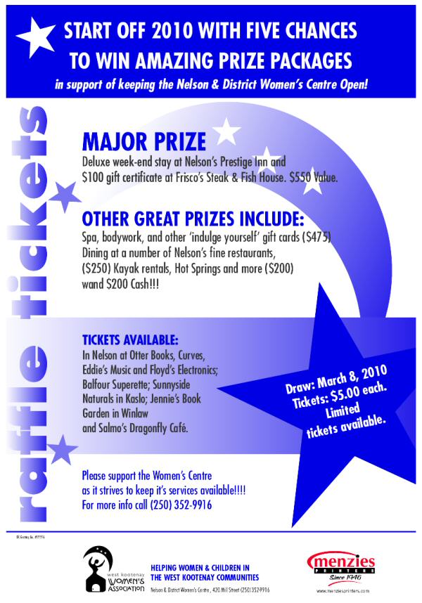 Poster for December draw