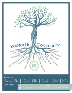 Rooted in Community Volunteer Training Program @ Nelson & District Women's Centre